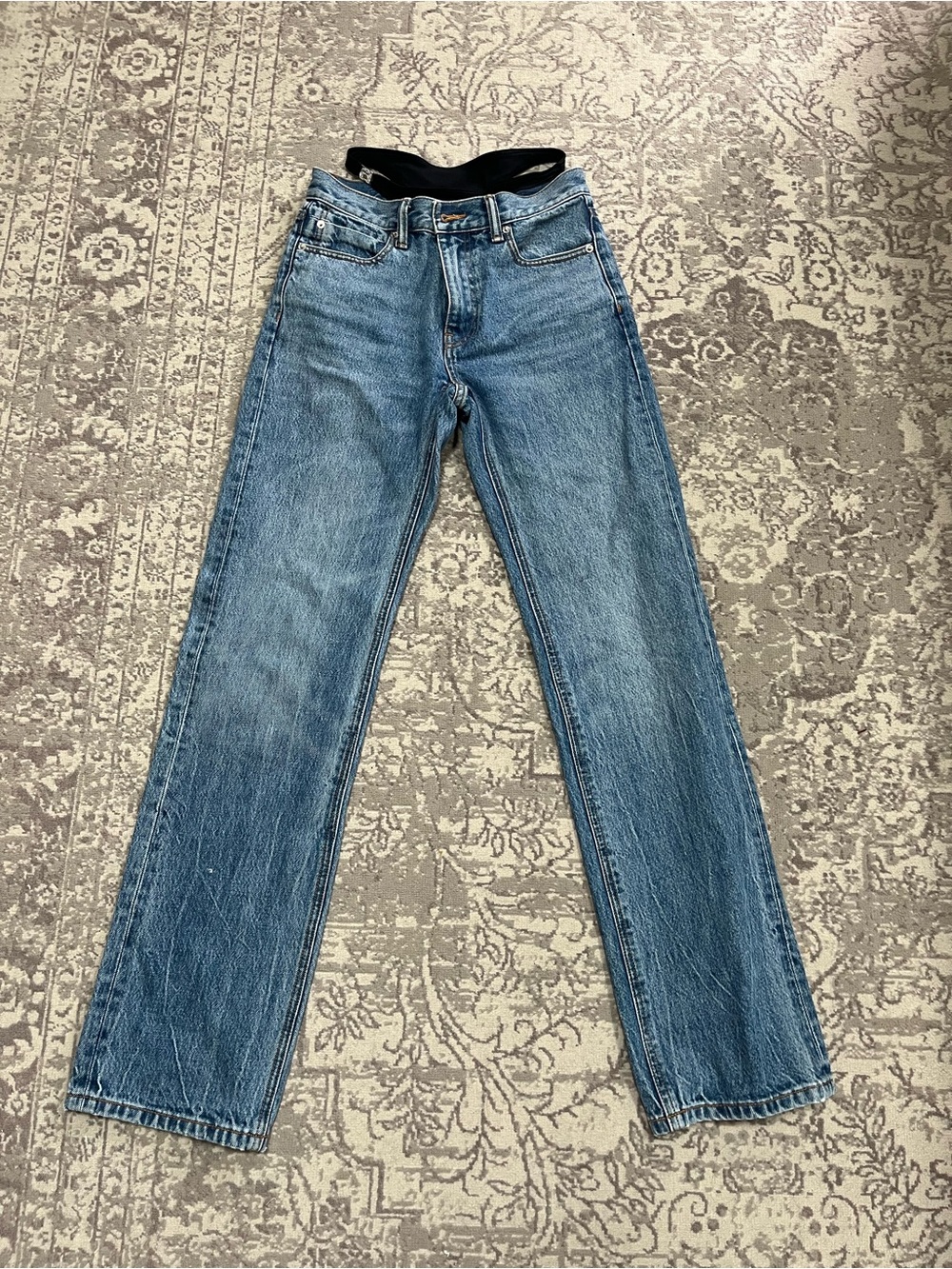 Alexander Wang Women's Blue Denim Jeans- Like brand new worn only once